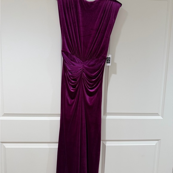 SAYLOR Purple Velvet Maxi Dress - Picture 4 of 7